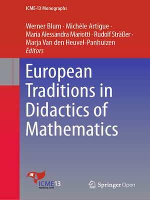cover image of European Traditions in Didactics of Mathematics